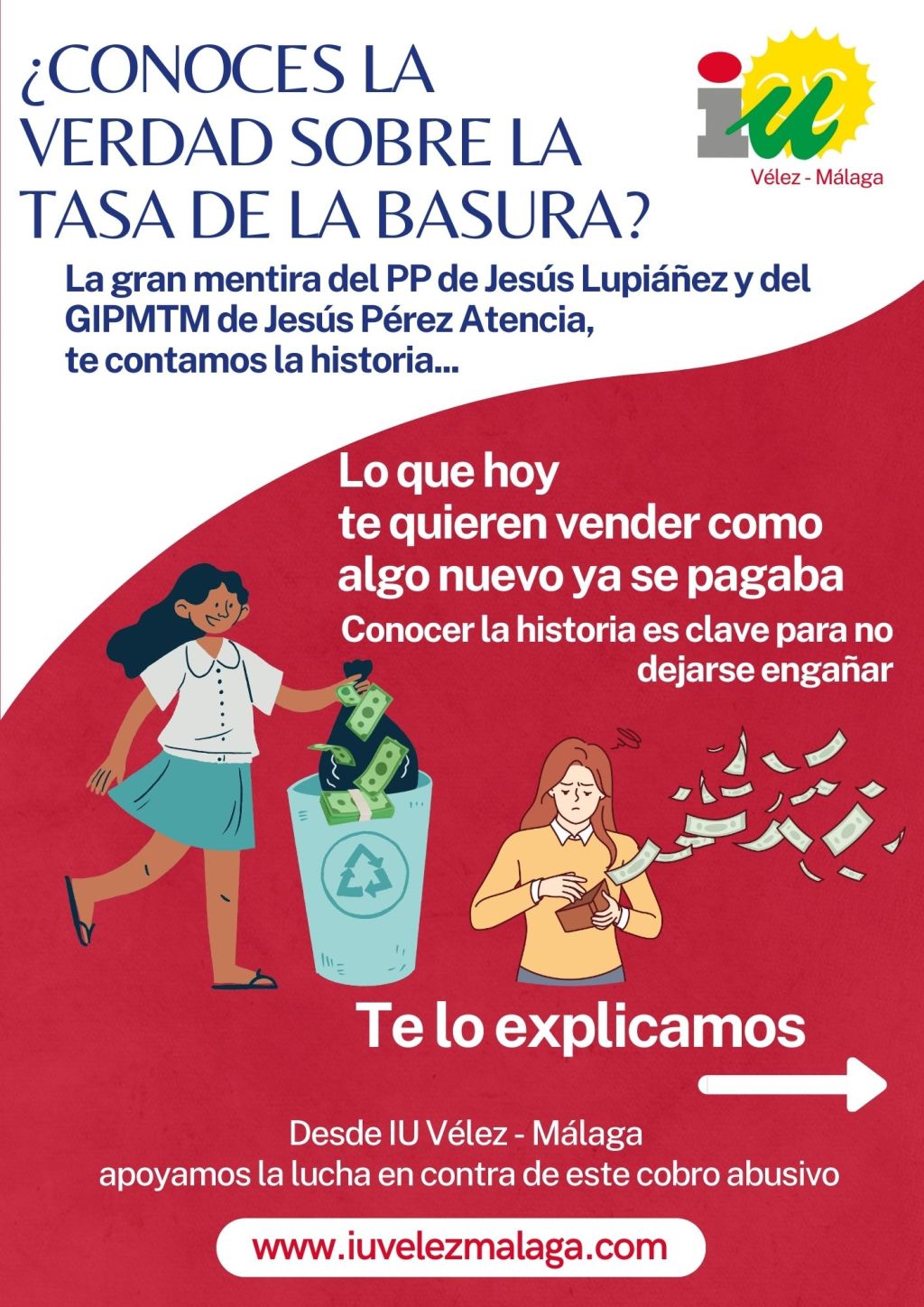 La verdad sobre la tasa de la basura en Vélez-Málaga: una historia de doble&nbsp;cobro